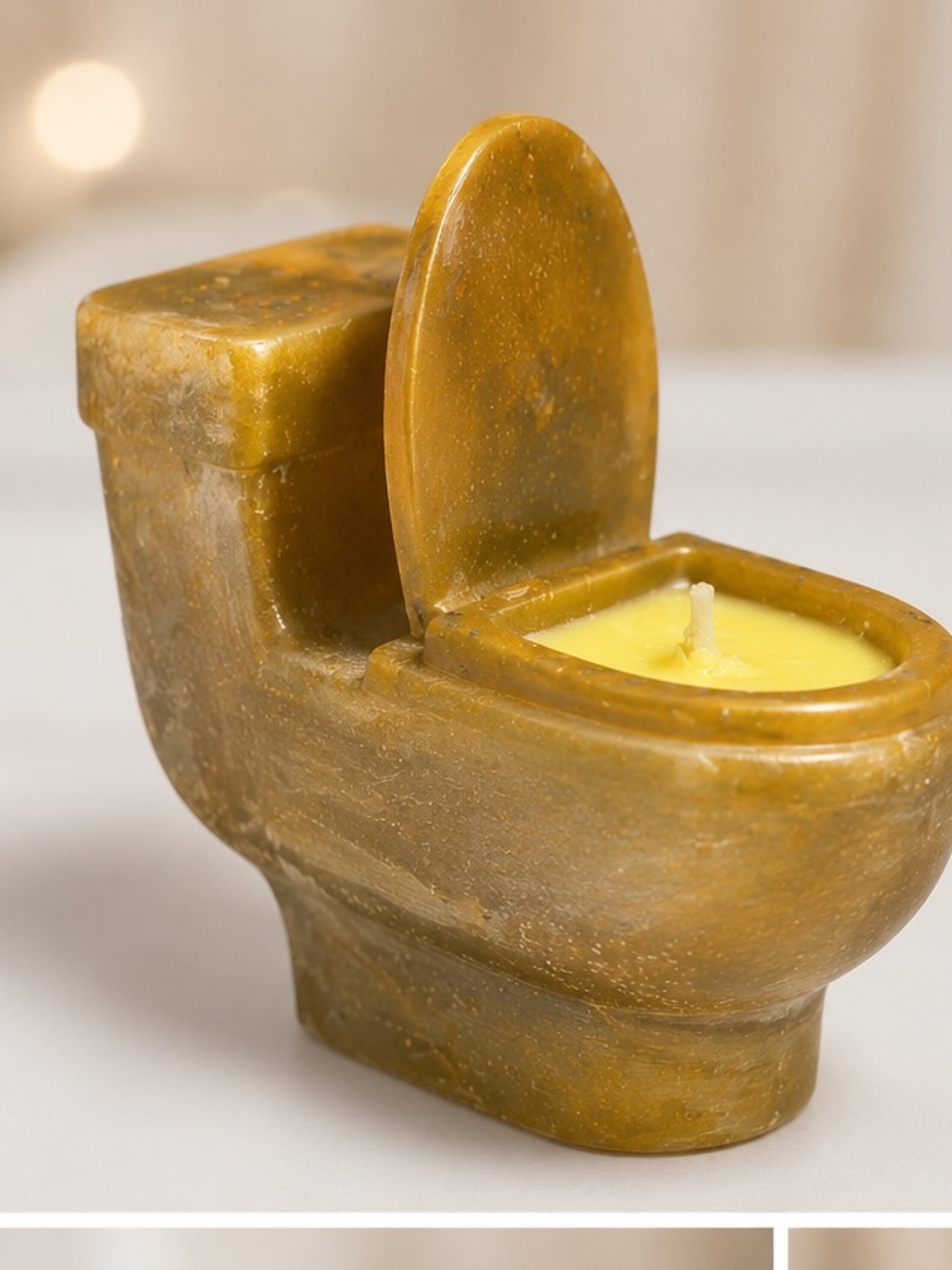 Mini Toilet handmade trinket dish  teal – FunnCustom Decor - Picture 7 of 13